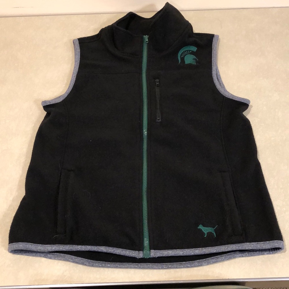 VS PINK MSU Michigan state vest